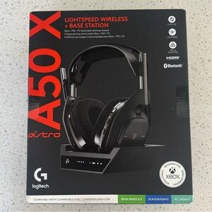 A50X Astro Wireless + Base Station Gaming Headset